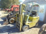 Clark LP Forklift, OROPS, Runs & Works