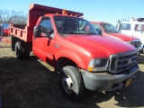 02 Ford F350 Dump Truck, Diesel, Auto, 150K, Runs