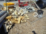 Pile Of PVC Fittings, Assorted Sizes