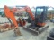 Hitachi Zaxus 35U Excavator, Cab w/Heat & Cold AC, 2 Speed, Backfill Blade,