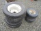 (4) Mower Wheels