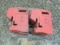 International 100LB Stamped Suitcase Weights x10
