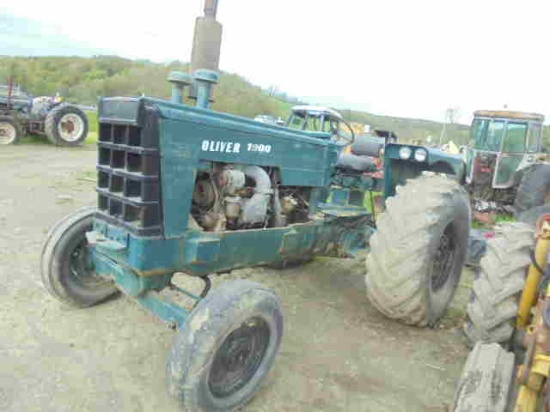 Oliver 1900 Muscle Tractor w/ GM Diesel, Dual Pto, Consignor Says It Runs B