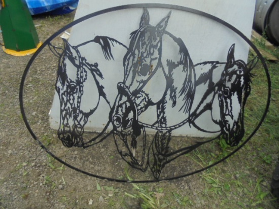 Horse Metal Art