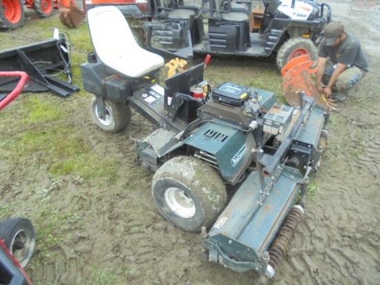 National Reel Mower, Hydraulic Lift, Briggs & Stratton 16hp V Twin Engine,