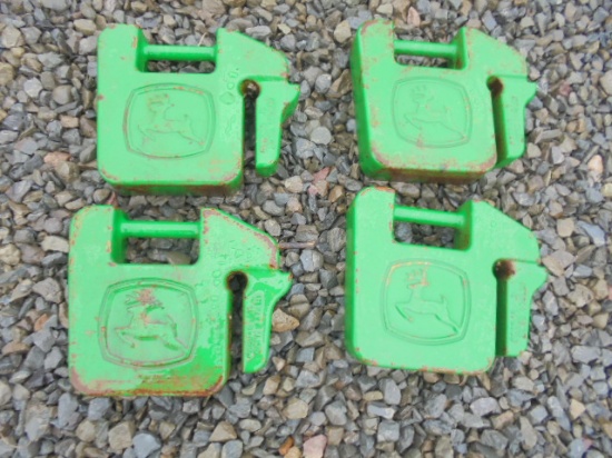 John Deere 40LB Suitcase Weights X4