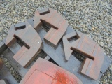 (3) Suitcase Weights