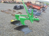 John Deere 2x 3pt Plow, Tail Wheel