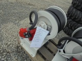 Fuel Hose Reel Dispenser Unit, 25 GPM, 50' Hose, Electric