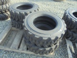 (4) New 10-16.5 SSL Tires
