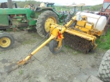 Tow Behind Sweeper, Gas Powered