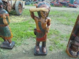 Indian Wooden Statue