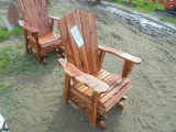 Amish Built Red Cedar Glider