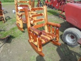 Log Rocking Chair