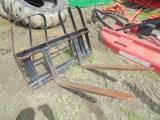 HLA Pin On Forks For Kubota Loaders