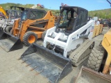Bobcat T200 Track SSL, Cab w/ No Door, Aux Hydraulics, Good Tracks, 3545 Ho