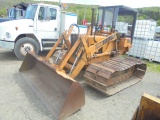 Case 350 Crawler Loader w/ PTO, Wide Track, Diesel, R&D