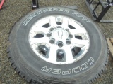 Chevy 8 Lug Alluminum Rims On 275-70R18 Tires