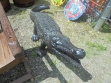 Large Allegator Statue