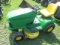 John Deere LT180 Automatic Riding Mower, 1167 Hours, 42