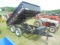 09 Suretrac 6x10 Dump Trailer, Tandam Axle, 7,000 LB, Electric Hyd Lift, Ve