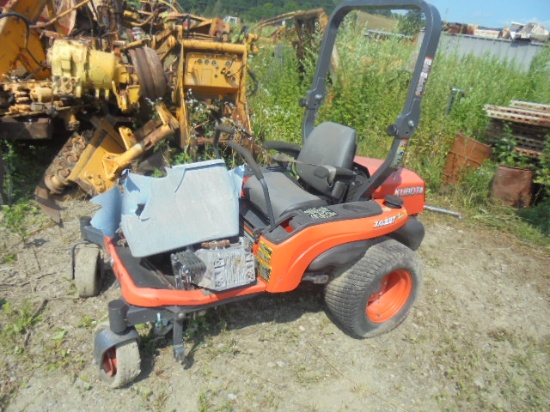 Kubota ZG227 Zero Turn Mower, Parts Machine AS-IS