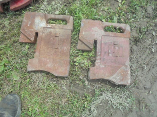 International 75LB Suitcase Weights With Stamp, X2