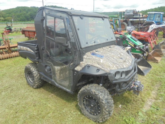Mahindra XTV750S UTV w/ Full Cab & Heat, Winch, Backup Camera, Power Dump,