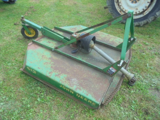 John Deere 513 Rotary Mower, 5', Chain Guards