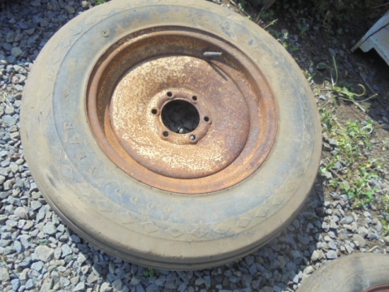 7.50-18 6 Bolt Tire & Rim