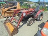 Massey Ferguson 1125 w/ Bush Hog 2240QT Loader, Gear Drive, Runs & Works Go