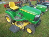 John Deere X475 Riding Mower, Gas, Hydro, 54