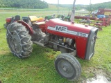 Massey Ferguson 235 Diesel, Chains, 3pt, Pto, Clean Tractor That Runs Good,