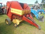 New Holland 630 Round Baler, Dry 4x4 Bale, Controls In Office