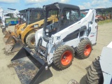 Bobcat S570 SSL, OROPS, Hand & Foot Controls, New Tires & Bucket, 2014 Year