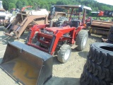 Yanmar YM220D w/ Loader, 4wd, 521 Hours Showing, Power Steering, R&D