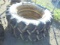 (2) New Firestone 13.6-38 Field & Roads Tires On Drop Center Rims, Rims Fit