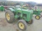 John Deere D Electric Start On Rubber, Pto, s/n 182540, Runs Good