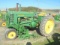 John Deere A w/ Cultivators, Electric Start, 13.6-38 Tires, Runs Good