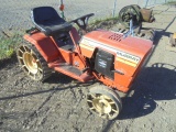 Murray 16hp Garden Tractor On Steel Wheels, Runs