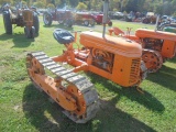 Cletrac HG-68 Crawler, Wide Guage, Should Run With Fresh Gas & Battery Has
