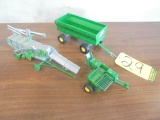 John Deere Wagon, Baler & Threshing Machine Toys