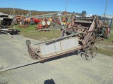 Small Horse Grain Binder, From Local Museum