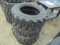 (4) 10-16.5 SSL Tires, New