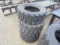 (4) 12-16.5 SSL Tires, New