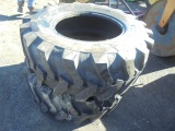 (2) New 17.5-24 R4 Tires, For Backhoe Or Mid Size Compact Tractors