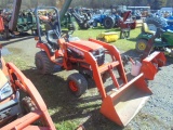 Kubota BX2200 w/ LA211 Loader, 4wd, Hydro, Diesel, Wheel Weights, 1298 Hour