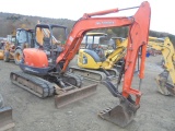 Kubota KX161-3 Excavator, OROPS, Angle Blade, Hydraulic Thumb, 2 Speed, 381