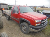 07 Chevy 2500HD w/ Eby Aluminum Flatbed & Removable Sides, 4wd, Duramax Die