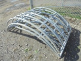 Round Bale Feeder, 1 Section Damaged